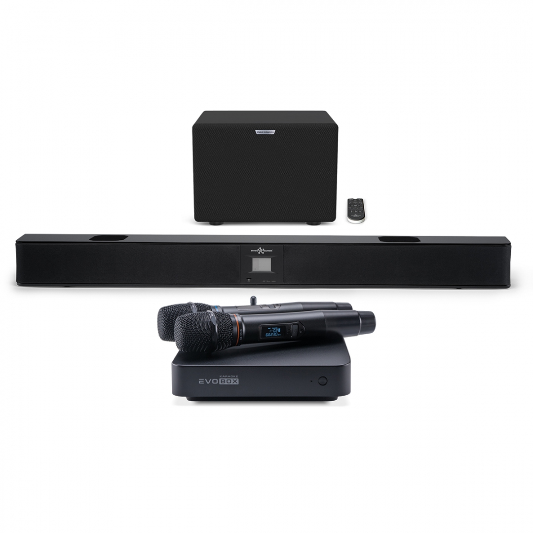 караоке-комплект EVOBOX Plus + EvoSound Bar (саундбар с караоке) в Альметьевске