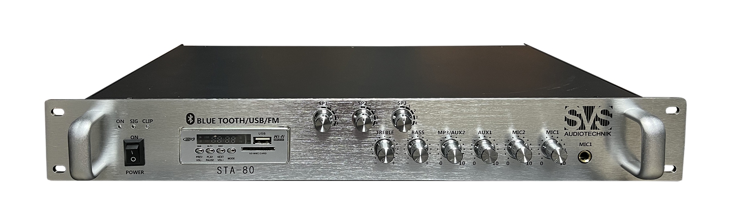 SVS Audiotechnik STA-80 Микшер-усилитель для систем Public Address в Альметьевске
