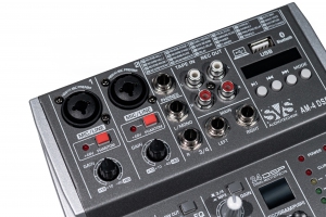 SVS Audiotechnik mixers AM-4 DSP Аналоговый микшерный пульт, 4-канала в Альметьевске